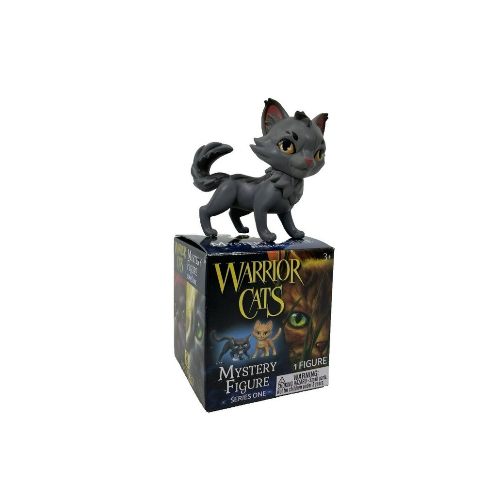 Warrior Cats 2.5" Mini GRAYSTRIPE Cat Figure Erin Hunter Novel 2026 Series 1